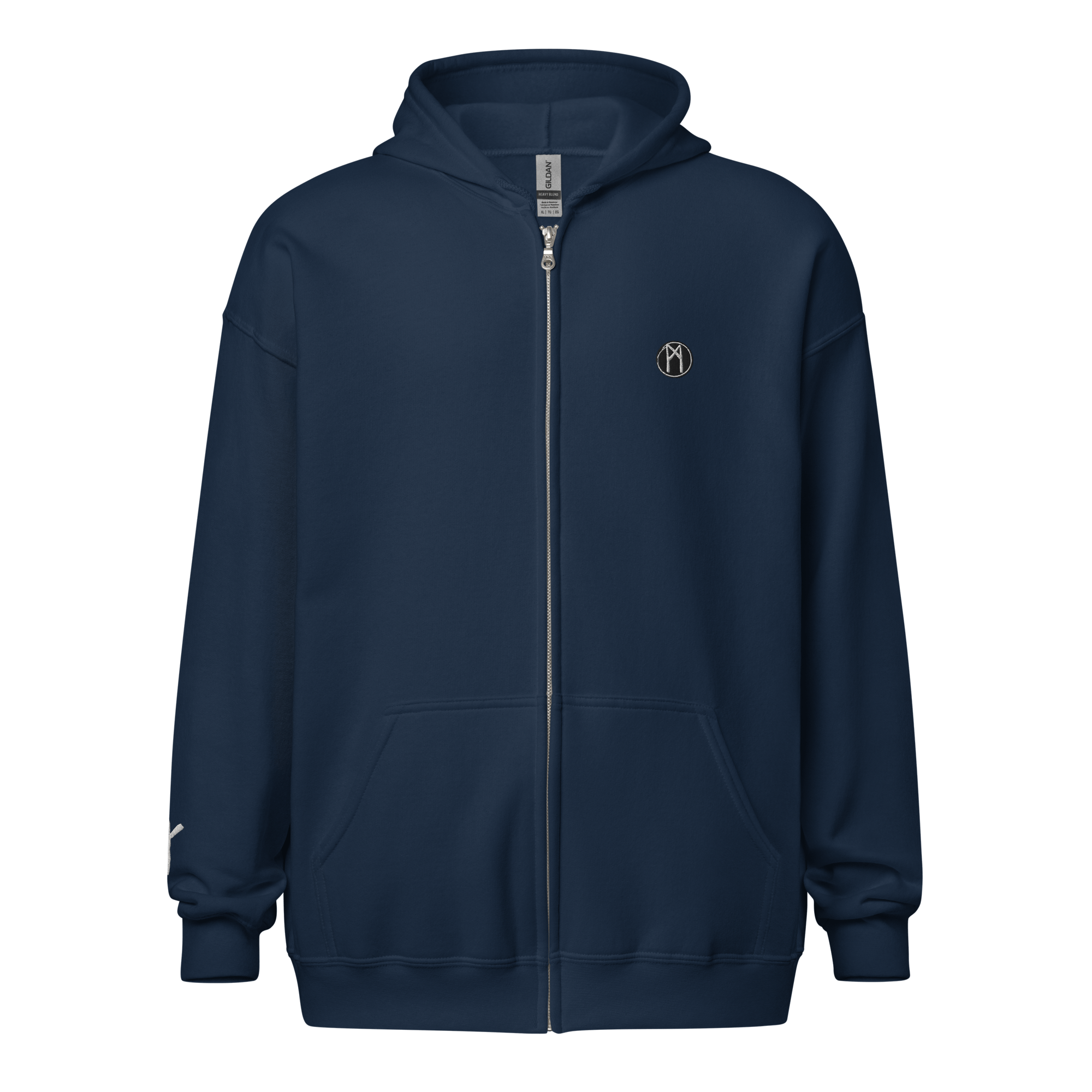 Algiz - Hoodie met rits - White - Image 5