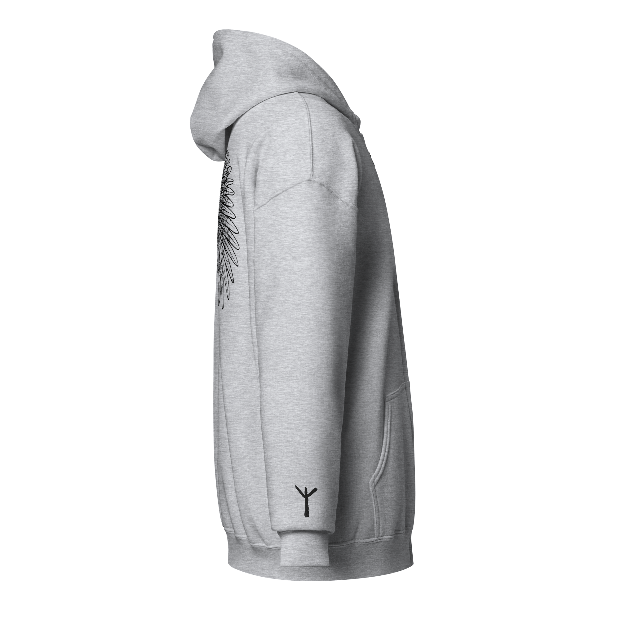 Algiz - Hoodie met rits - Image 6